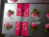 Espartilho com flores